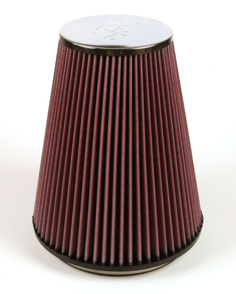 K&N Universal Chrome Filter 6 inch FLG / 7.5 inch Base / 4.5 inch Top / 9 inch Height - Racecraft Industries