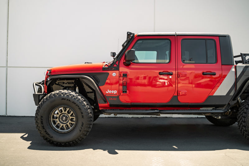 DV8 Offroad 07-23 Jeep Gladiator/Wrangler JT/JK/JL Hinge Mounted Step - Racecraft Industries