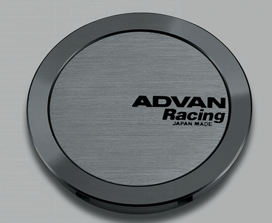 Advan 73mm Full Flat Centercap - Hyper Black - Racecraft Industries