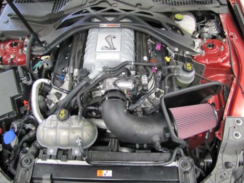 K&N 20-21 Ford Mustang GT500 5.2L V8 Aircharger Performance Intake - Racecraft Industries