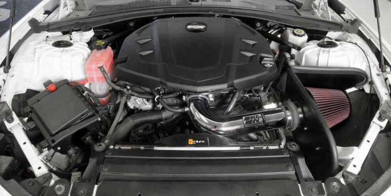 K&N 16-17 Chevy Camaro 3.6L Silver Typhoon Short Ram Intake - Racecraft Industries