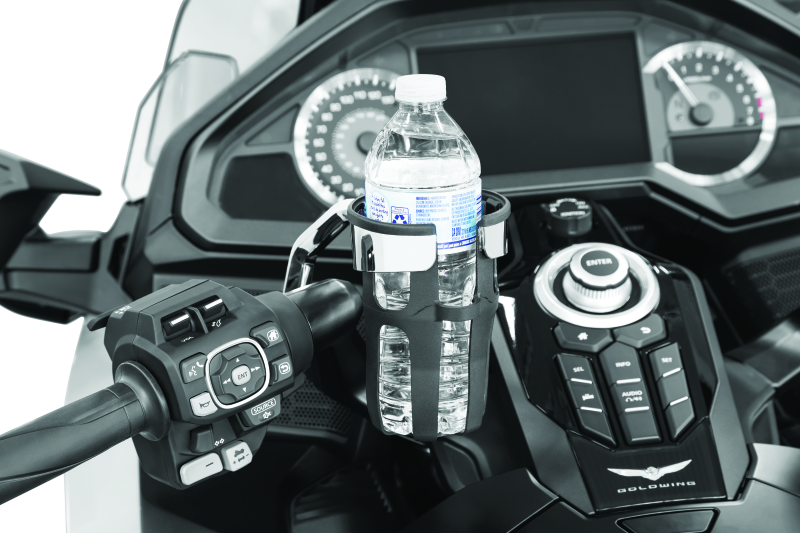 Kuryakyn Reflex Drink Handlebar Honda Goldwing DCT Left Side Mount Chrome - Racecraft Industries