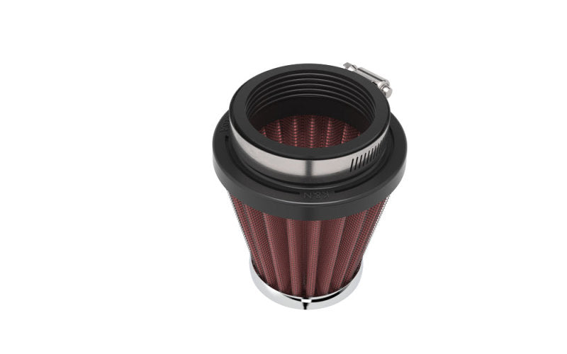 K&N Universal Chrome Filter 1 15/16 inch FLG / 3 inch Base / 2 inch Top / 3 inch Height - Racecraft Industries