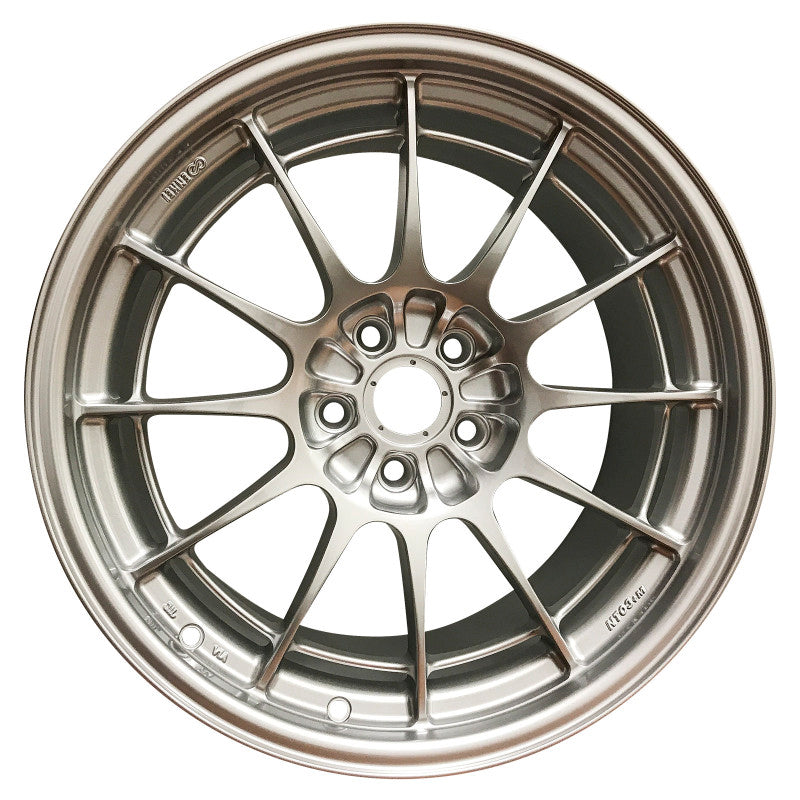 Enkei NT03+M 18x9.5 5x108 40mm Offset 72.6mm Bore F1 Silver Wheel (MIN ORDER QTY 40) - Racecraft Industries