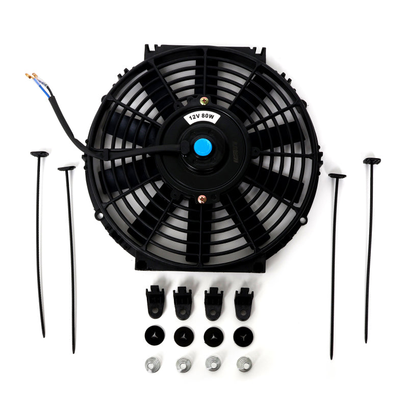 BLOX Racing 10inch Electric Slim Fan - Black - Racecraft Industries