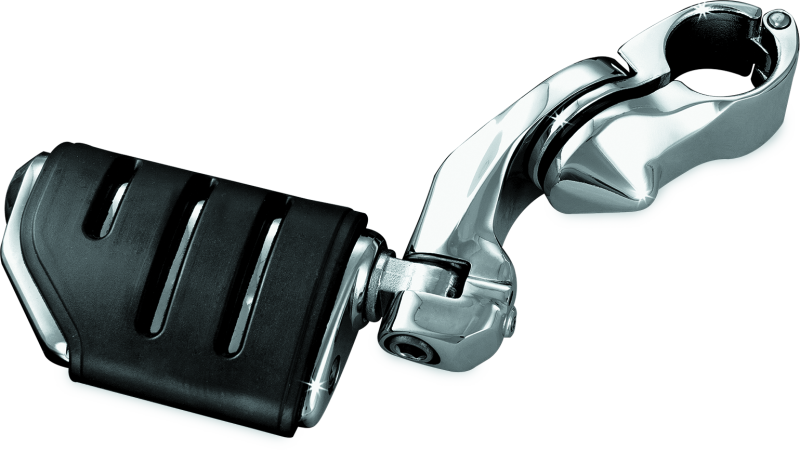 Kuryakyn Tour Tech Trident Dually 4in Back Arm With 1-1/4in Clamps Chrome - Racecraft Industries