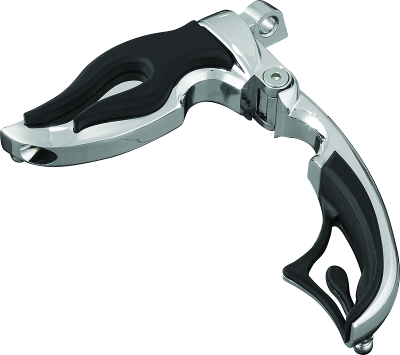 Kuryakyn Flamin Switchblade With Male Mount Adapter Chrome - Racecraft Industries