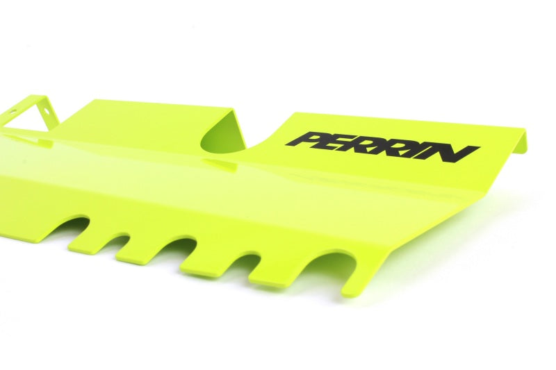 Perrin 15-21 WRX/STI Radiator Shroud (With OEM Intake Scoop) - Neon Yellow - Racecraft Industries