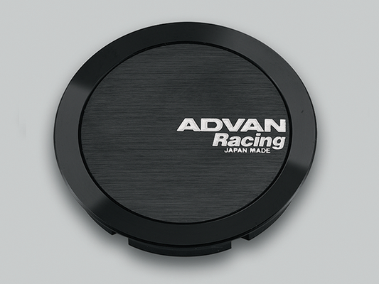 Advan Full Flat 63mm Centercap - Black - Racecraft Industries