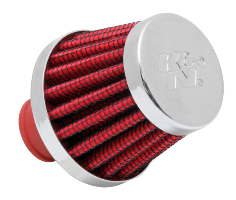 K&N 2in Base OD x .375in Flange ID x 1.75in H Rubber Base Crankcase Vent Filter - Racecraft Industries
