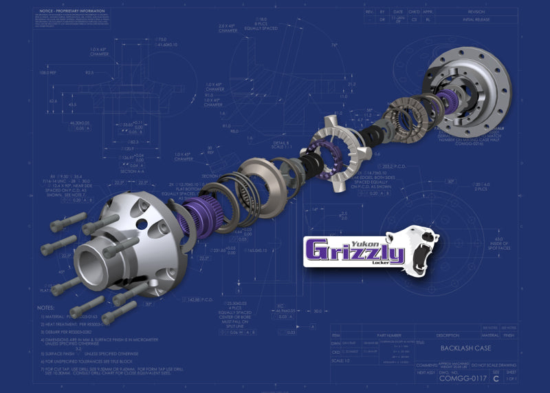 Yukon Gear Grizzly Locker / Ford 8.8in w/ 31 Splines - Racecraft Industries