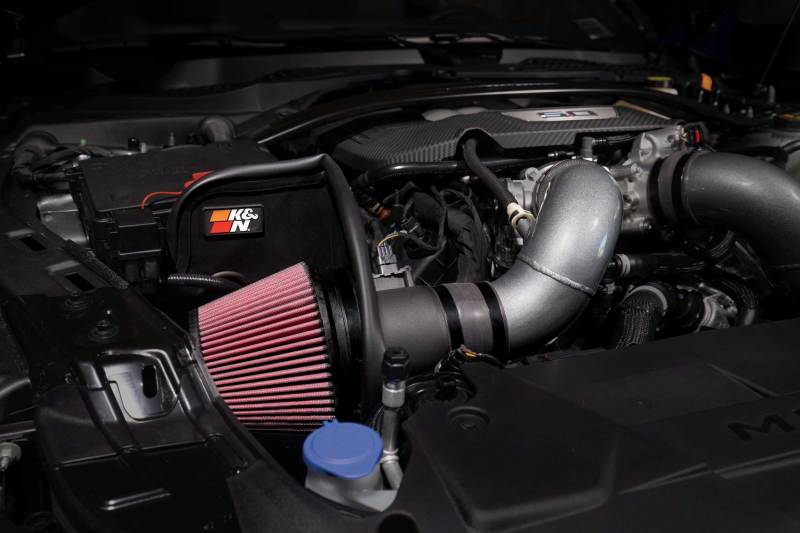 K&N 2024+ Ford Mustang V8 5.0L Typhoon Performance Air Intake System - Racecraft Industries