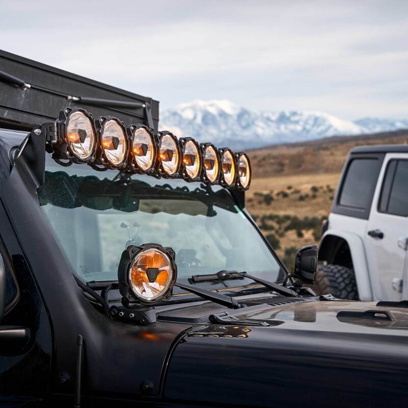KC HiLiTES Gravity Titan LED 6in. - Pair Pack (SAE Driving Beam) - Racecraft Industries