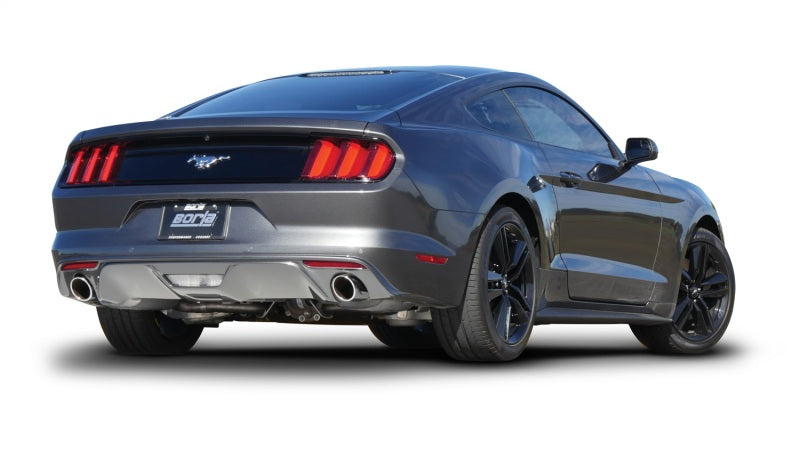 Borla Atak Rear Section 15-17 Ford Mustang 2.3L EcoBoost MT/AT 2.25in pipe 4in tip - Racecraft Industries