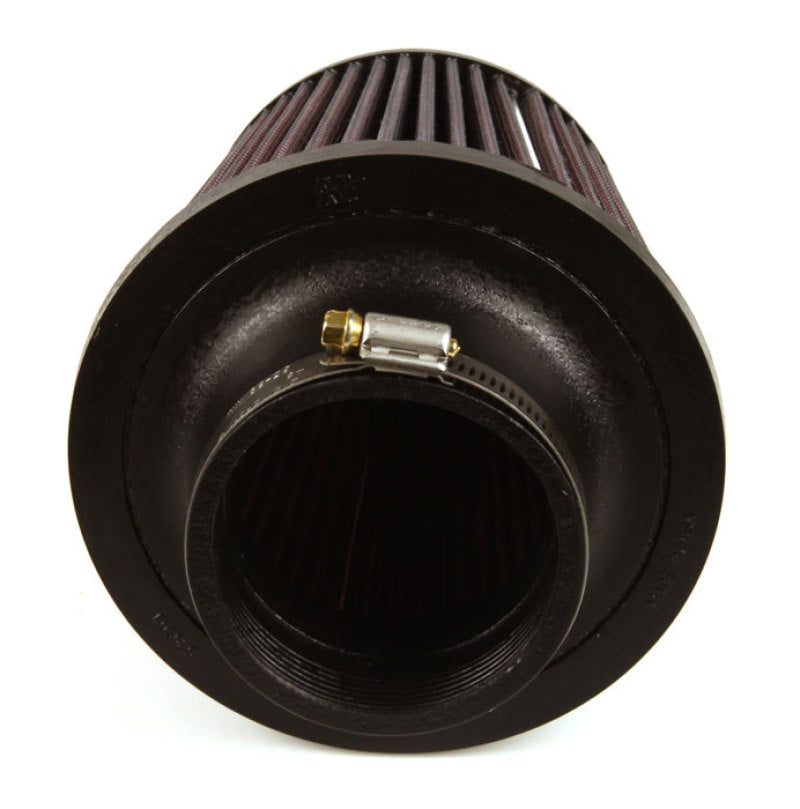 K&N Universal Rubber Filter - Round Tapered 6in Base OD x 3in Flange ID x 6in H - Racecraft Industries