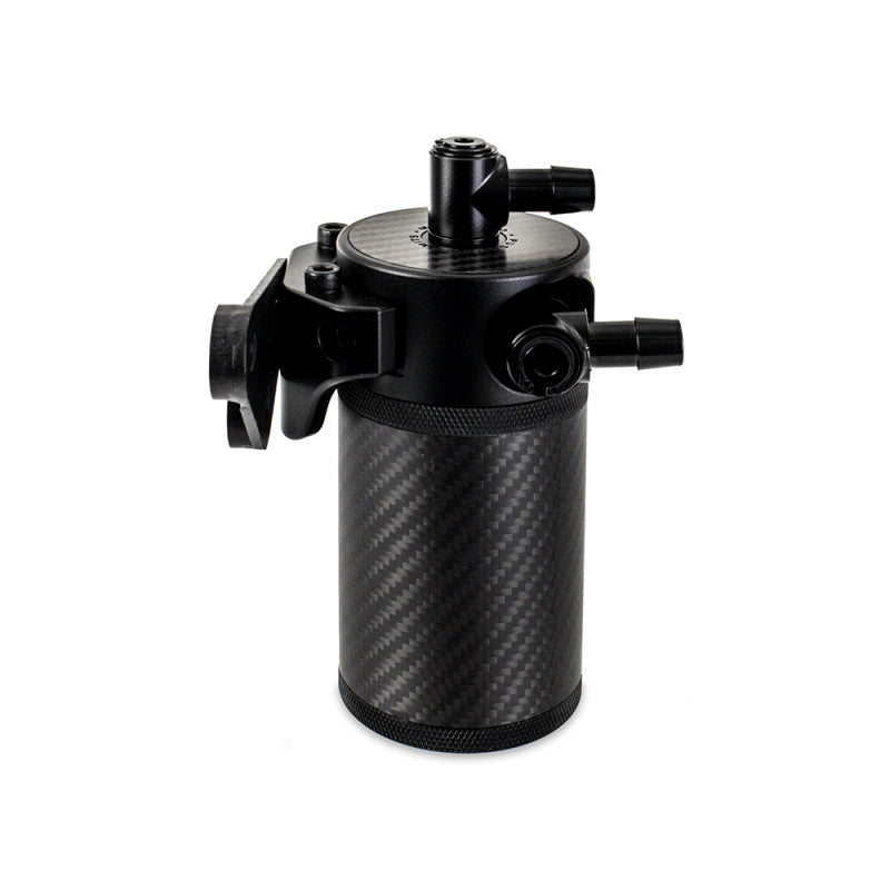 Mishimoto 2020+ Chevrolet Corvette C8 Baffled Oil Catch Can Kit (PCV Side) - Carbon Fiber - Racecraft Industries