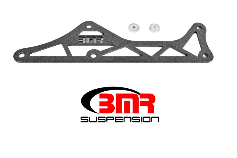 BMR 16-17 6th Gen Camaro Aluminum Driveshaft Tunnel Brace - Black Hammertone - Racecraft Industries