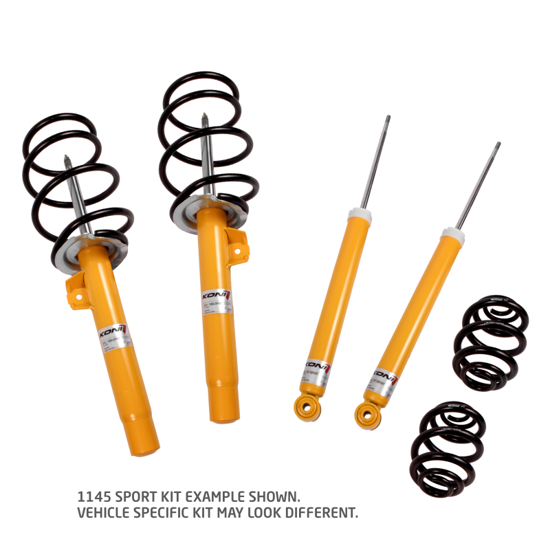 Koni 1145 Sport Kit 15+ Ford Mustang V8 Coupe/Convertible (excl GT350/GT350R/MagneRide Models) - Racecraft Industries