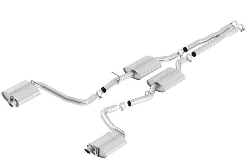 Borla 15-16 Dodge Charger R/T 5.7L No Tip Use Factory Valence Single Split Rear Exit ATAK Exhaust - Racecraft Industries
