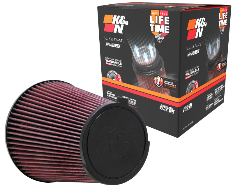 K&N Replacement Air Filter 10-12 Ford Mustang Shelby GT500 5.4L V8 - Racecraft Industries
