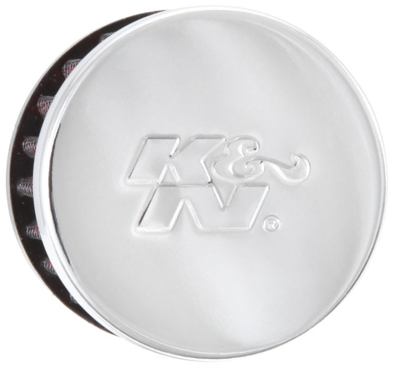 K&N 1in Flange ID x 2in OD x 1.5 inch H Rubber Base Crankcase Vent Filter - Racecraft Industries