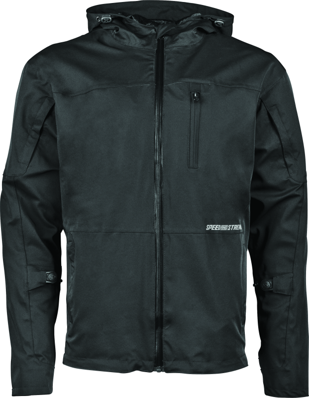 Speed and Strength Fame and Fortune Jacket Black - Large - Racecraft Industries