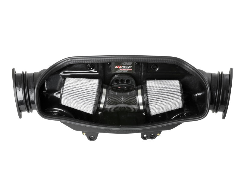 aFe 2020 Corvette C8 Track Series Carbon Fiber Cold Air Intake System With Pro DRY S Filters - Racecraft Industries