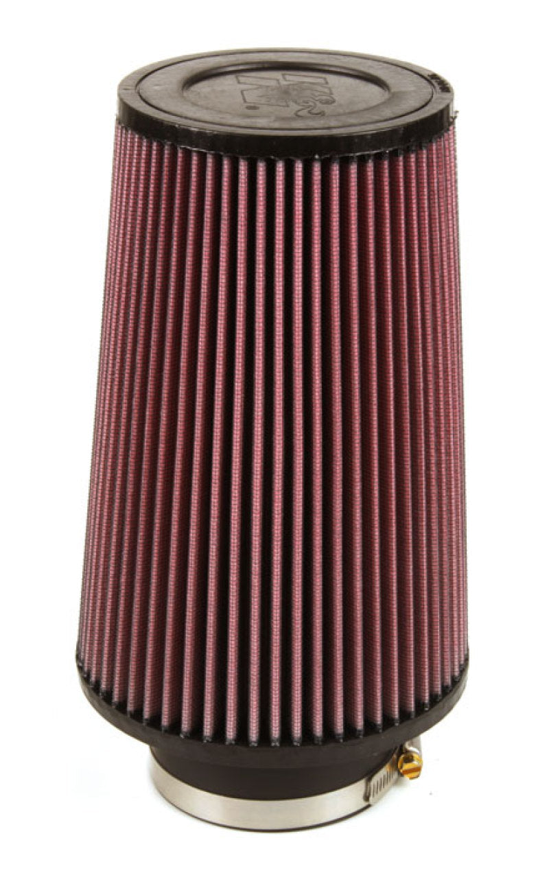 K&N Universal Rubber Filter 3 1/2inch ID FLG / 6inch Base / 4-5/8inch Top / 9inch Height - Racecraft Industries