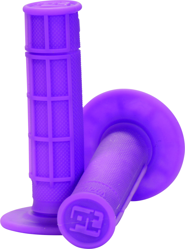 ProTaper 1/2 Waffle Grips - Neon Purple - Racecraft Industries