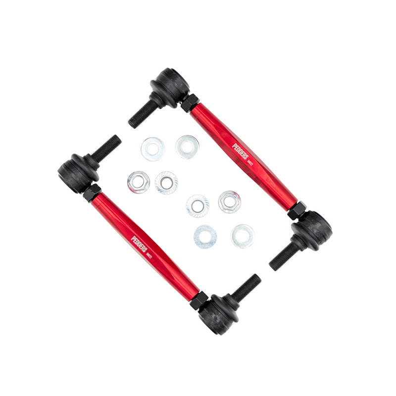 Pedders 15-22 S550 Mustang Adjustable Endlink Kit Front - Racecraft Industries