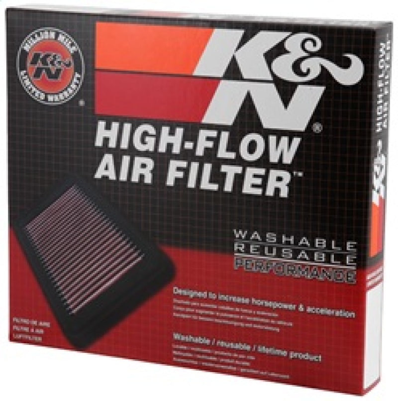 K&N Replacement Panel Air Filter for 2015 Ford Mustang 2.3L L4/3.7L V6/5.0L V8 - Racecraft Industries