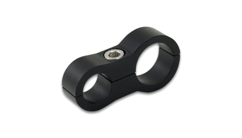 Vibrant Aluminum Line Separator Bracket w/ One 11/16in (17.5mm) ID - One 13/16in (20.6mm) ID Holes - Racecraft Industries
