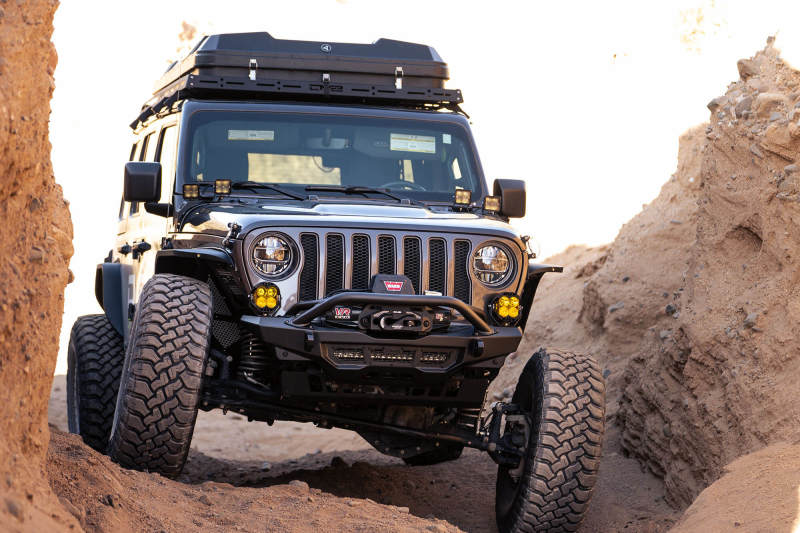 DV8 Offroad 18-23 Wrangler JL/Gladiator JT Spec Series Front Bumper - Racecraft Industries