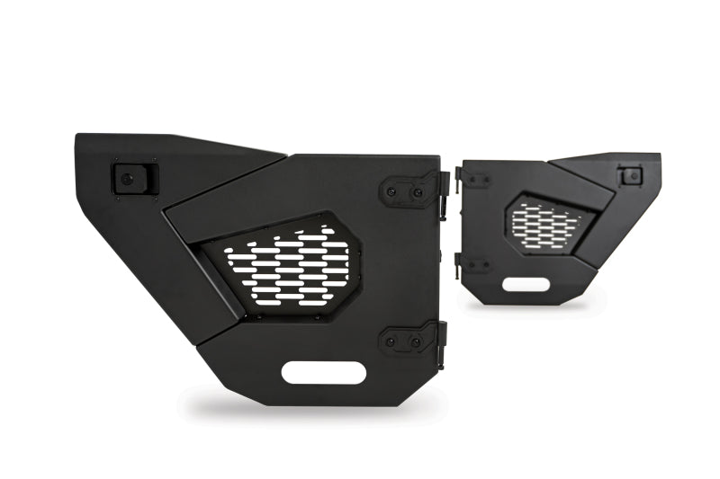 DV8 Offroad 18-22 Jeep Wrangler JL/JT Spec Series Half Doors - Rear Set - Racecraft Industries