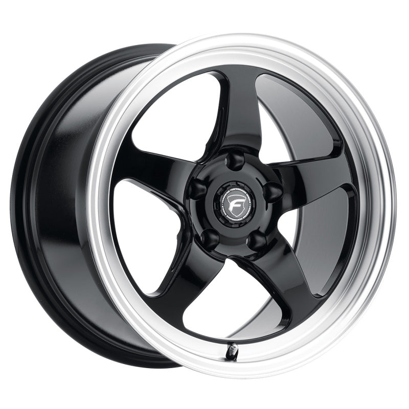 Forgestar D5 Drag 17x10 / 5x114.3 BP / ET50 / 7.5in BS Gloss Black Wheel - Racecraft Industries