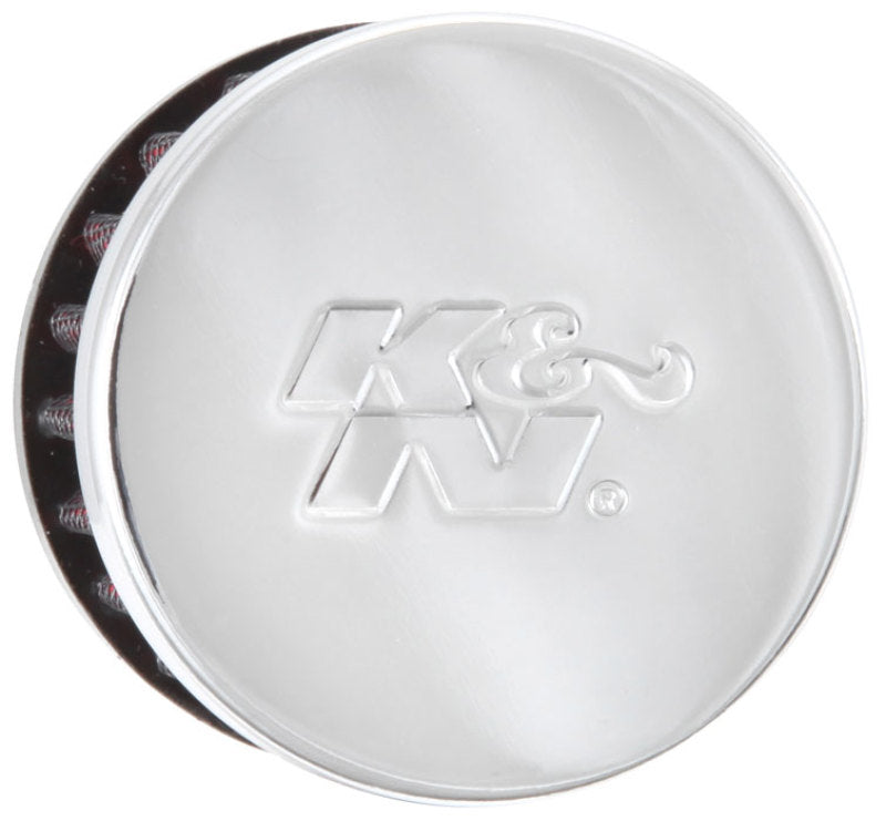 K&N 1in Flange ID x 2in OD x 1.5 inch H Rubber Base Crankcase Vent Filter - Racecraft Industries