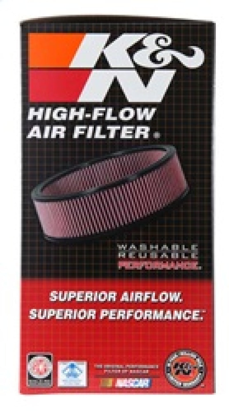 K&N Replacement Air Filter Round 11in OD 9-1/4in ID 6in H - Racecraft Industries