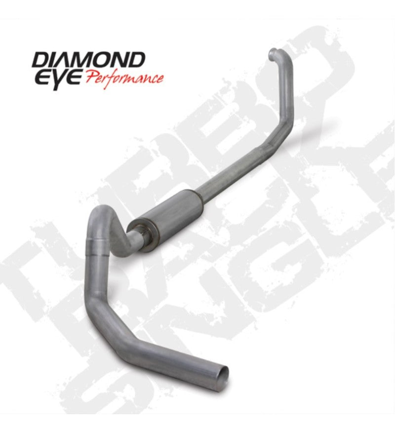 Diamond Eye KIT 4in TB SGL AL: 00-03 FORD 7.3L E-SERIES VAN NFS W/ CARB EQUIV STDS - Racecraft Industries