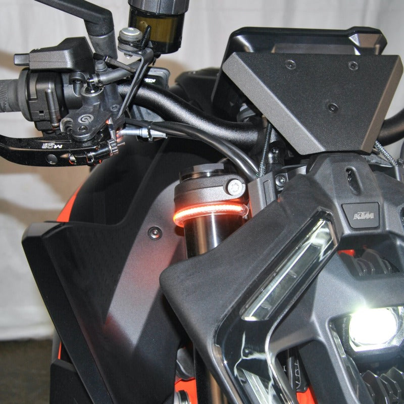 New Rage Cycles 24+ KTM 1390 Super Duke Front Turn Signals - Racecraft Industries
