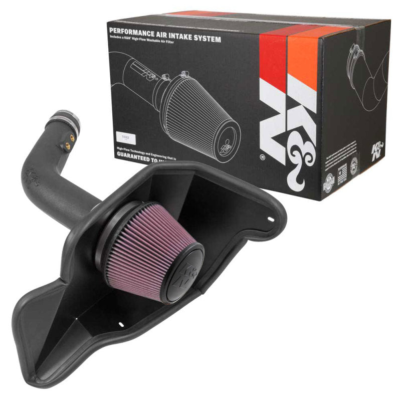 K&N 15-17 Ford Mustang 3.7L V6 F/I Performance Intake Kit - Racecraft Industries