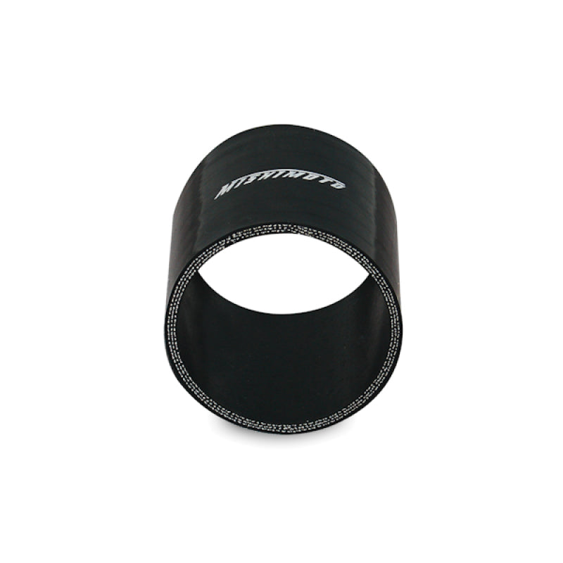 Mishimoto 2.5 Inch Black Straight Coupler - Racecraft Industries
