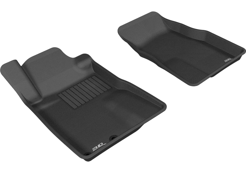 3D MAXpider 2005-2009 Ford Mustang Kagu 1st Row Floormat - Black - Racecraft Industries