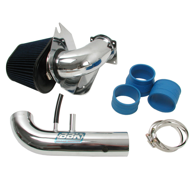 BBK 96-04 Mustang 4.6 GT Cold Air Intake Kit - Chrome Finish - Racecraft Industries