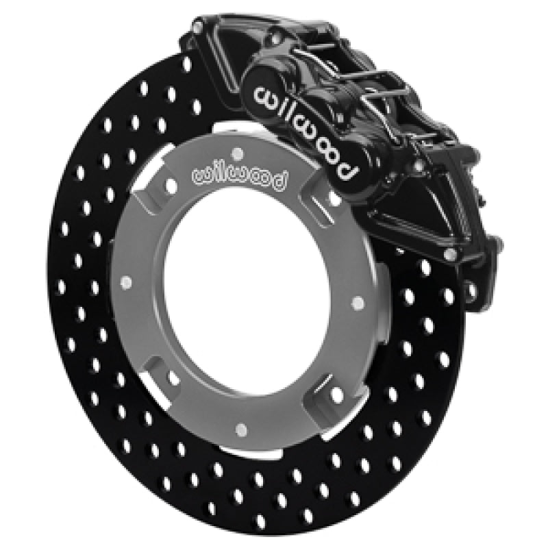 Wilwood 17-21 Can-Am X3RS Black 6-Piston Front Kit 11.25in - Drilled Rotors - Racecraft Industries