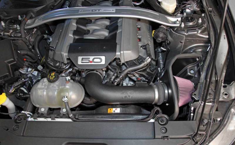K&N 2015 Ford Mustang GT 5.0L V8 F/I Performance Intake Kit - Racecraft Industries