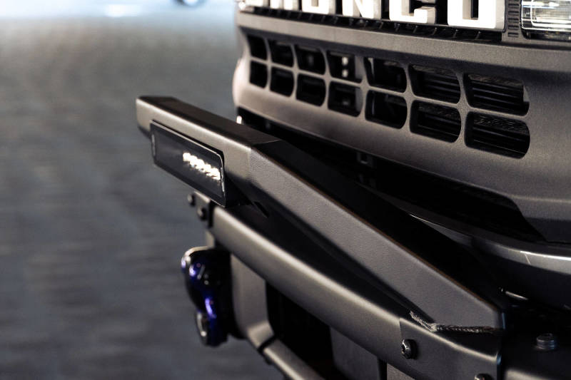 DV8 Offroad 21-22 Ford Bronco Factory Modular Front Bumper Bull Bar - Racecraft Industries