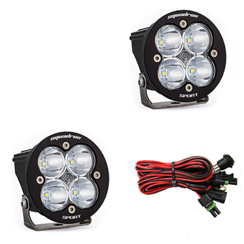 Baja Designs Squadron R Sport Work/Scene Pair LED Light Pods - Clear - Racecraft Industries