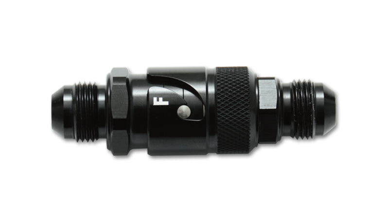 Vibrant -12AN Quick Release Fitting with Viton Seal - Aluminum - Racecraft Industries