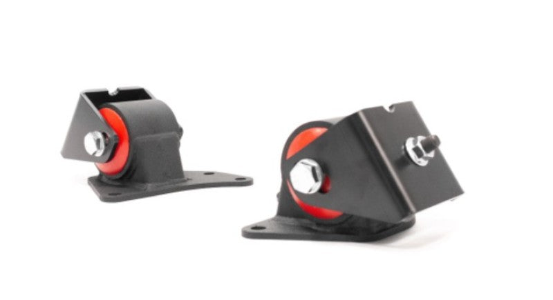 Innovative 94-97 Mazda Miata NA 1.8L Black Steel Replacement Mounts 75A Bushings (No Trans Mount) - Racecraft Industries