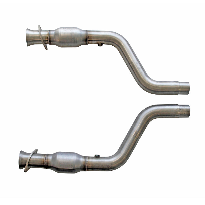 BBK 05-15 Dodge Challenger Charger Short Mid X Pipe w Catalytic Converters 2-3/4 For LT Headers - Racecraft Industries